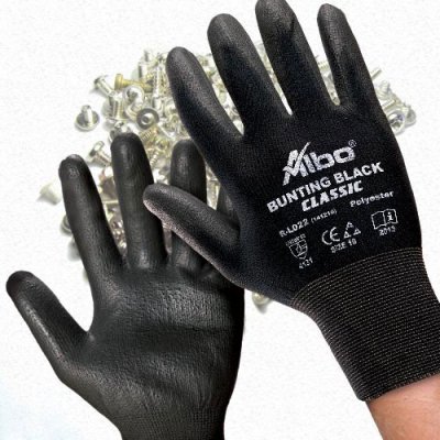 Zaštitne rukavice BUNTING crne