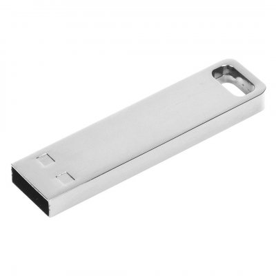 DEOCOM, usb flash memorija, sjajno metalna, 8GB