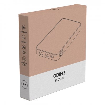 ODIN 5, pomoćna baterija, 5.000 mah, crna