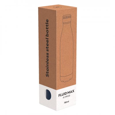 FLUID MAX, termos, 750 ml, plavi