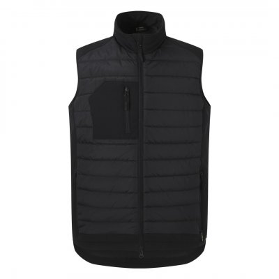 PARKER VEST, prsluk, crni