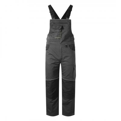 AVIATOR BIB PANTS, radni polukombinezon, tamno sivi