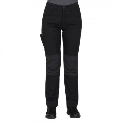 ROVER WOMEN, elastične radne pantalone, crne