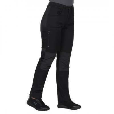 ROVER WOMEN, elastične radne pantalone, crne