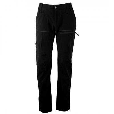 PANTHER PANTS S, elastične radne pantalone, crna