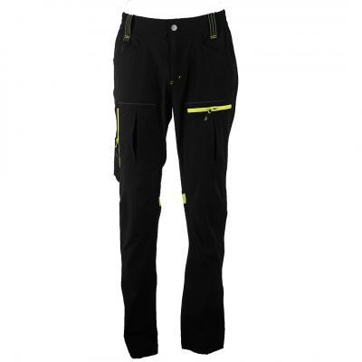 PANTHER PANTS S, elastične radne pantalone, neon žuta