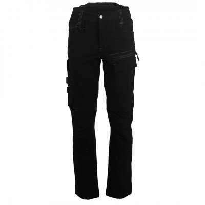 PANTHER PANTS W, elastične radne pantalone, crna