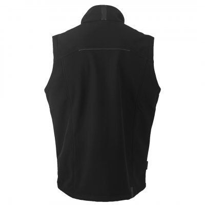 PANTHER VEST, softshell prsluk, crni