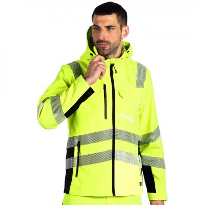 HI-VIZ JACKET, hi-viz sigurnosna zimska jakna, neon žuta